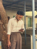 Brown Stripe Shirt